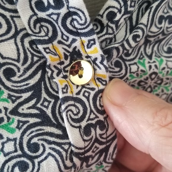 NWOT Charter Club Women's Linen Large Button Down - Picture 14 of 16